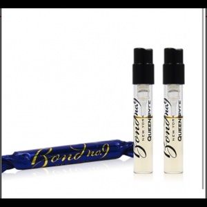 BOND NO. 9 NEW YORK: "QUEENS" - SAMPLE SIZE. SET OF 2 (1.7 ML). NEW.